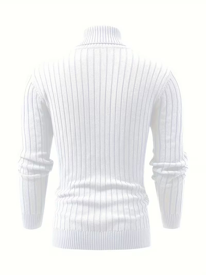 Hi-Neck Sweater Hoodie